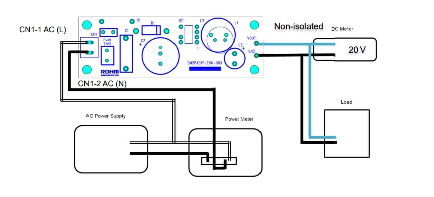 Circuit de localisation - ROHM Semiconductor Carte d'évaluation BM2PAB1Y